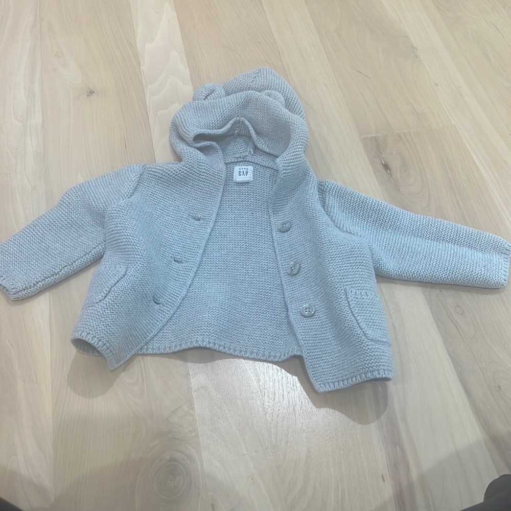 Gap Button Up Sweater 6-12 months